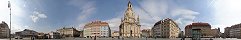La Frauenkirche reconstruite  Dresde (Allemagne)