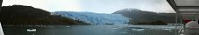 Le glacier El Brujo depuis le Scorpios III (Chili)