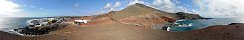 El Golfo sur l'le de Lanzarote (Archipel des Canaries, Espagne)