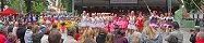 Majorettes at FEDO 2018 Festival in Steti (Czech Republic)