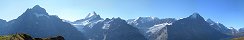 Entre First et le Bachsee au-dessus de Grindelwald (Oberland bernois, Suisse)