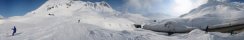 Col de Flexen, en direction de Lech (Tyrol, Autriche)