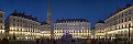 Royal Square and its Fountain in Nantes (Loire-Atlantique, France)