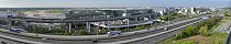 Frankfurt Airport from Hotel b'mine (Germany)