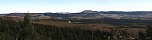 Front Range depuis le Mont Herman (Colorado, Etats-Unis)