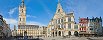 La place Sint-Baafsplein  Gand (Belgique)