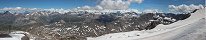 Vue Nord Est depuis le glacier de la Grande Motte (Savoie, France)