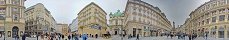 Le Graben et l'église de Saint-Pierre à Vienne (Autriche)