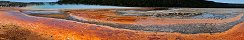 Grand Prismatic Spring at Yellowstone (Wyoming, USA)