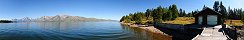 Le lac Jackson, Parc National de Grand Tetons (Wyoming, Etats-Unis)