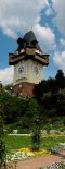 Clock Tower on Castle Hill in Graz (Styria, Austria)