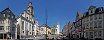 Old Market Square in Hachenburg (Germany)