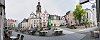 Old Market Square in Hachenburg (Germany)