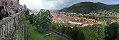 Heidelberg depuis le chteau (Allemagne)