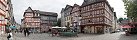 La place du march  Herborn (Allemagne)