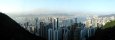 Hong Kong et la baie de Victoria (Chine)