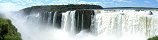 Les chutes d'eau d'Iguaçu (Brésil, Paraguay, Argentine)