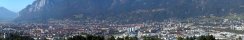 The city of Innsbruck (Tyrol, Austria)