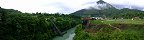 Le pont ferroviaire sur la Neretva  Jablanica (Bosnie Herzgovine)