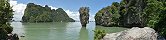 James Bond Island near Phuket (Thailand)