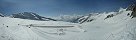 Depuis la station de chemin de fer du Jungfraujoch (Oberland bernois, Suisse)