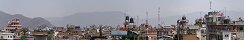 The roofs of Thamel from Helena's Restaurant (Kathmandu, Nepal)