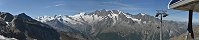 La rgion de Saas Fee depuis Kreuzboden (Haut Valais, Suisse)