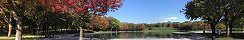 Le lac aux Castors dans le parc du Mont-Royal (Montral, Qubec, Canada)