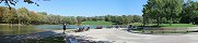 Beaver Lake in Mount-Royal Park (Montral, Qubec, Canada)