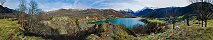 Gnos et le lac de Gnos-Loudenvielle (Hautes-Pyrnes, France)