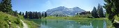 On the Shores of Lake Retaud near Les Diablerets (Canton of Vaud, Switzerland)