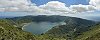 Le lac de feu sur l'le So Miguel (Aores, Portugal)