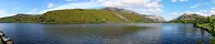 Le lac Padarn et le mont Snowdon (Llanberis, Pays de Galles)