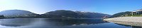 Lake Seimsvatnet in Vossevangen (Norway)