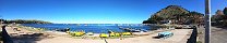 Le port de Copacabana et le lac Titicaca (Bolivie)