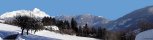 Mount Charvin in the Bornes range (Savoie, France)