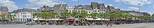 La place Vrijthof  Maastricht (Pays-Bas)