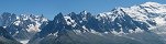 Mer de Glace et Mont Blanc vus du Lac Blanc (Haute-Savoie, France)