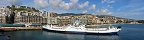 Le port du ferry à Messine (Sicile, Italie)
