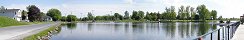 Mill Pond in Alexandria Island Park (Ontario, Canada)