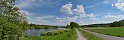 River Ruhr and Mintarder Ruhrtal Bridge (Germany)