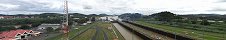Panama Canal Miraflores Locks, Looking South (Panama City, Panama)
