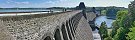 Le barrage de Mhnetalsperre dans le Sauerland (Rhnanie-du-Nord-Westphalie, Allemagne)