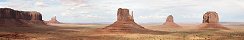 Le parc tribal Navajo de Monument Valley (Arizona / Utah, Etats-Unis)