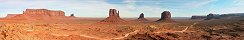 Monument Valley from Visitor Center (Arizona, USA)