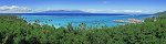 Le lagon de l'île de Moorea (Polynésie française)