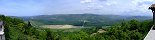 Vue vers le nord depuis Motovun (Istrie, Croatie)