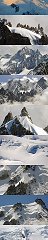 Le massif du Mont Blanc (Haute-Savoie, France)