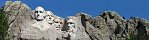 Le Mont Rushmore dans les Black Hills (South Dakota, Etats-Unis)