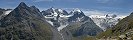 La rgion de Pontresina depuis prs de Fuorcla Surlej (Canton des Grisons, Suisse)